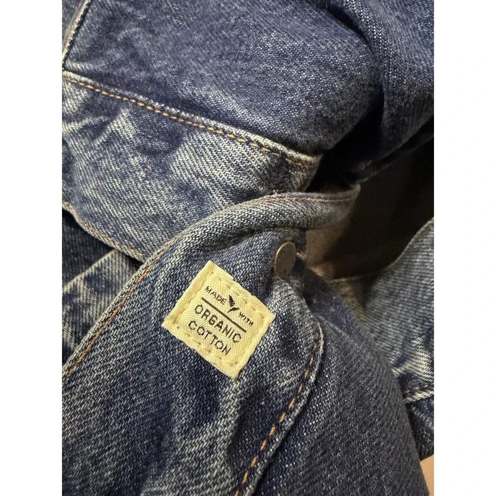 LEVIS Made And Crafted LMC Type II Worn Trucker Jacket Yanger Size Medium